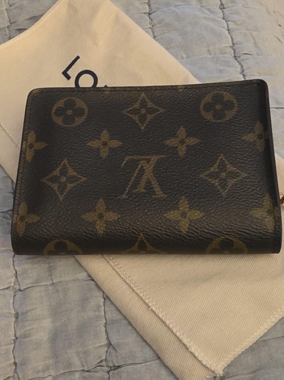 Louis Vuitton 2021 fuchsia and monogram Juliette wallet - Picture 9 of 14